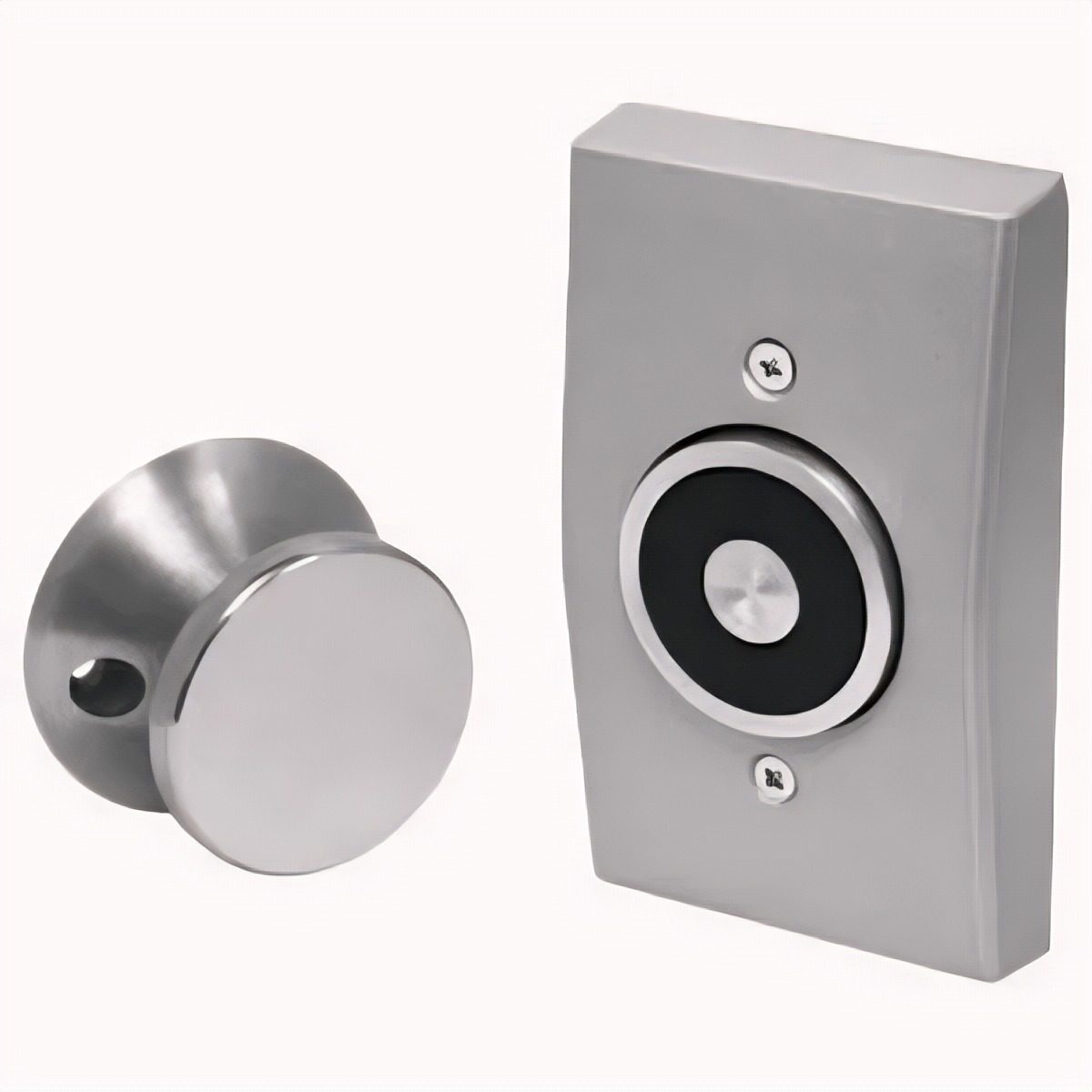 Soporte Magnético Para Puerta Montaje Empotrado