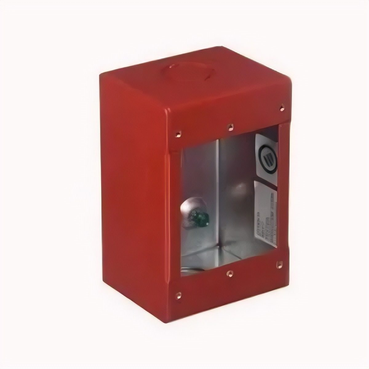 Base Para Detector Metálica Y Sirena Roja