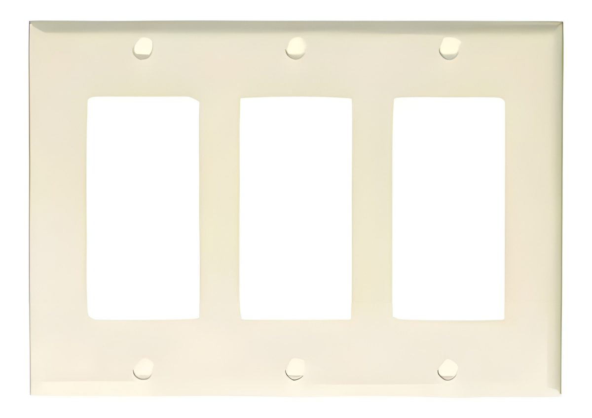 Módulo De Alarma Tapa Para 3 Módulos Cableado