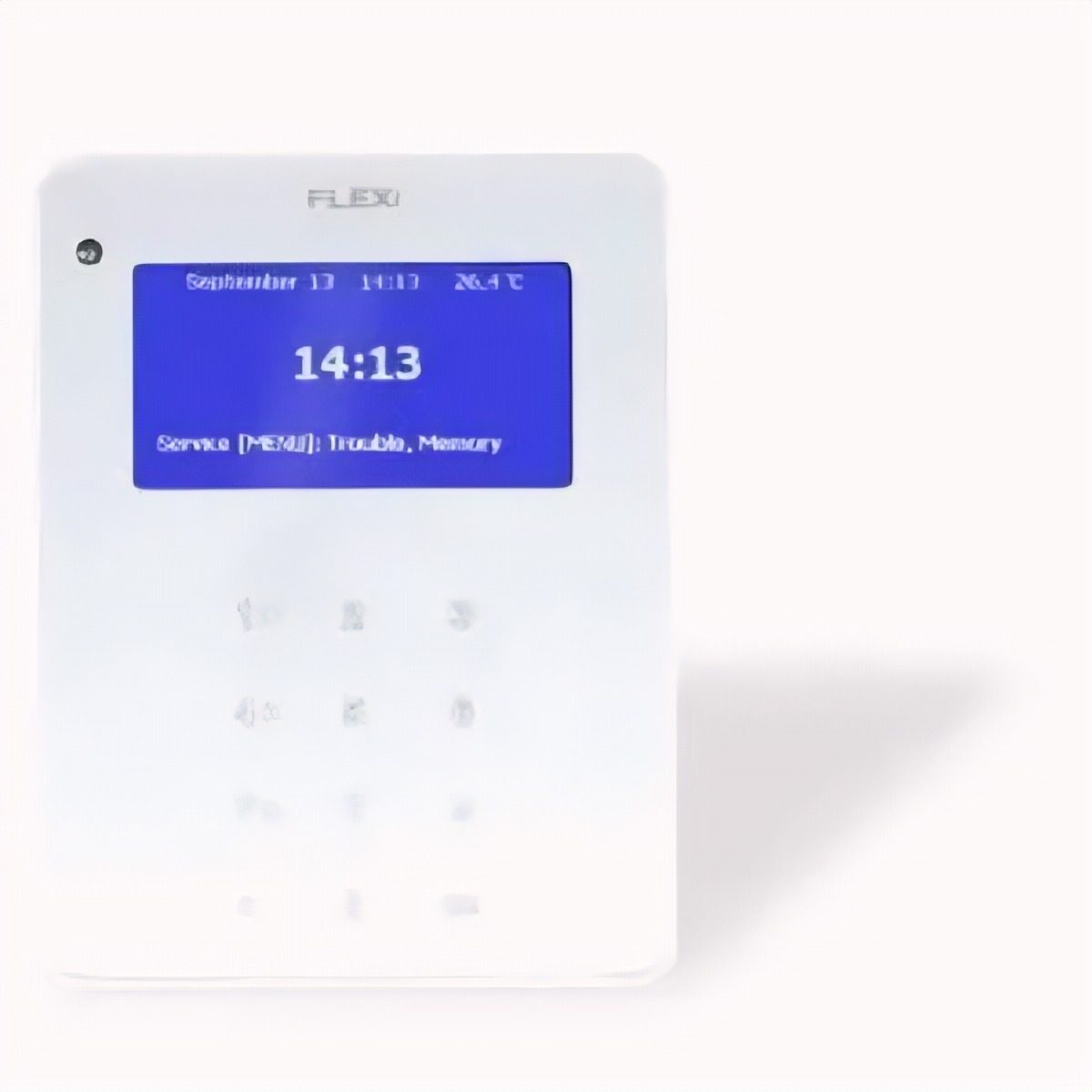 Teclado Táctil LCD Para Panel Flexi Sp3 48 Zonas 8 Particiones