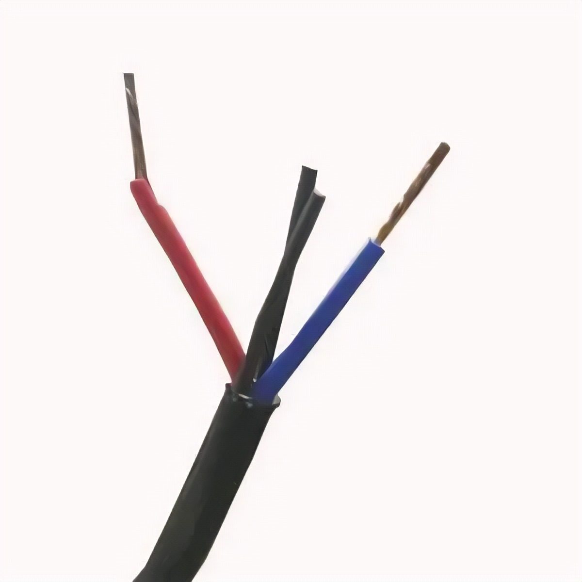 Cable Exterior Multifilar 2x0.75mm² 100m Negro