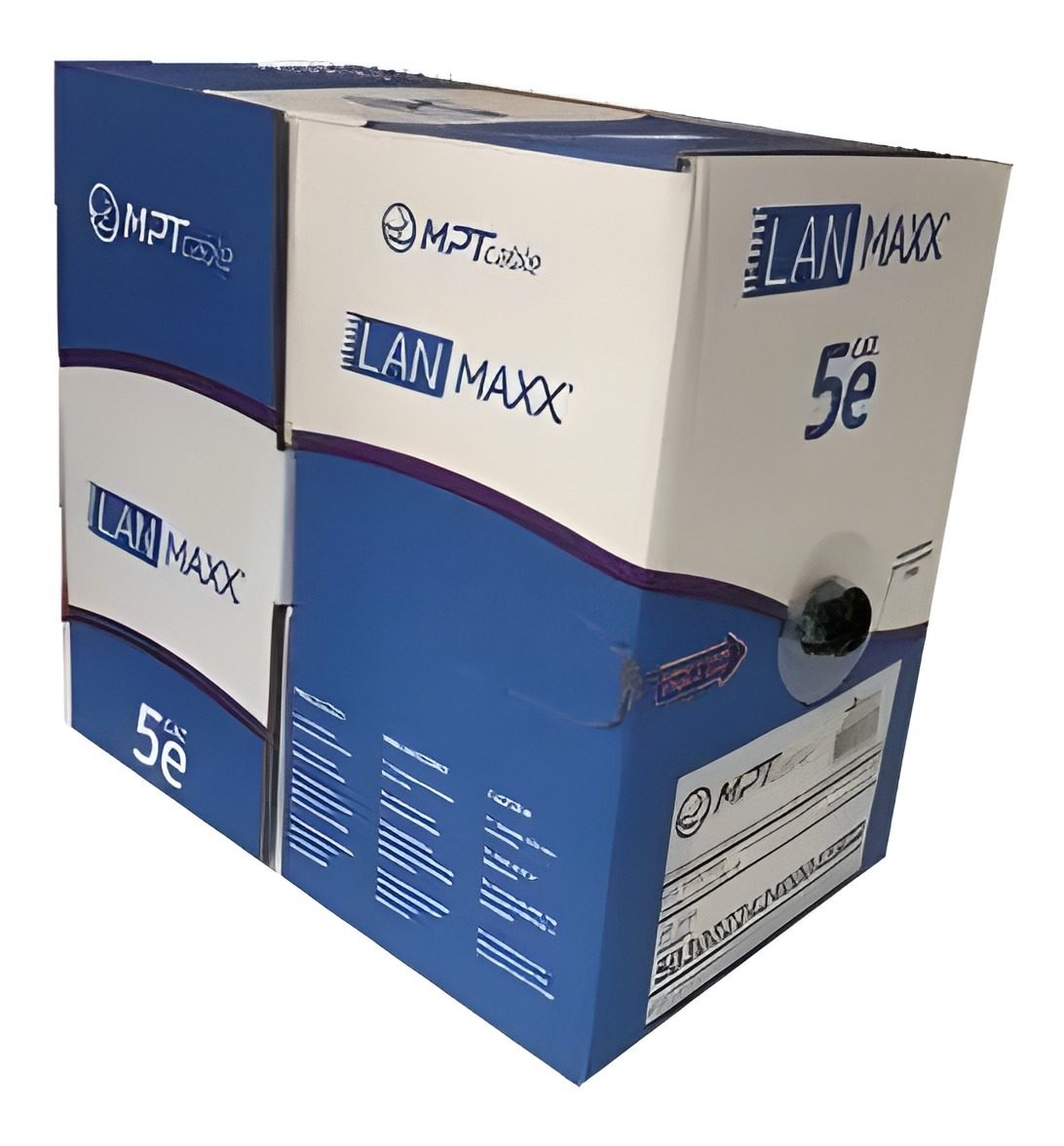 Cable UTP Cat5e Exterior 305m Cobre Blanco