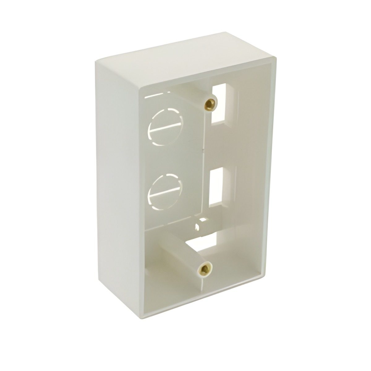 Caja De Pared Universal Blanca Para Faceplates