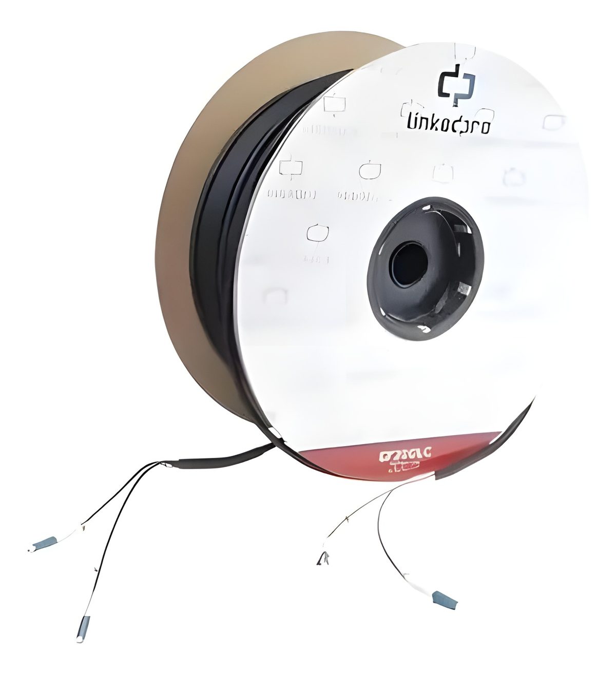 Carrete Fibra Óptica Monomodo Lc-Lc Duplex 200 M