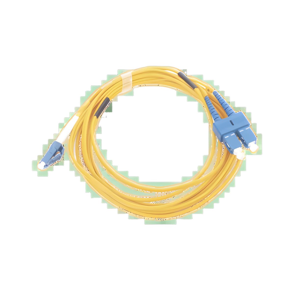 Cable Fibra Óptica Monomodo LC/UPC A SC/UPC Dúplex 3 M