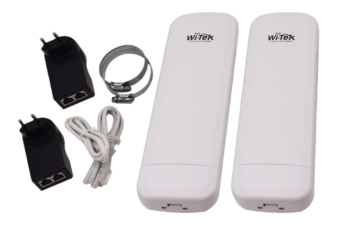Kit De Antenas Punto A Punto 5GHZ 300Mbps Alcance 5 Km IP65