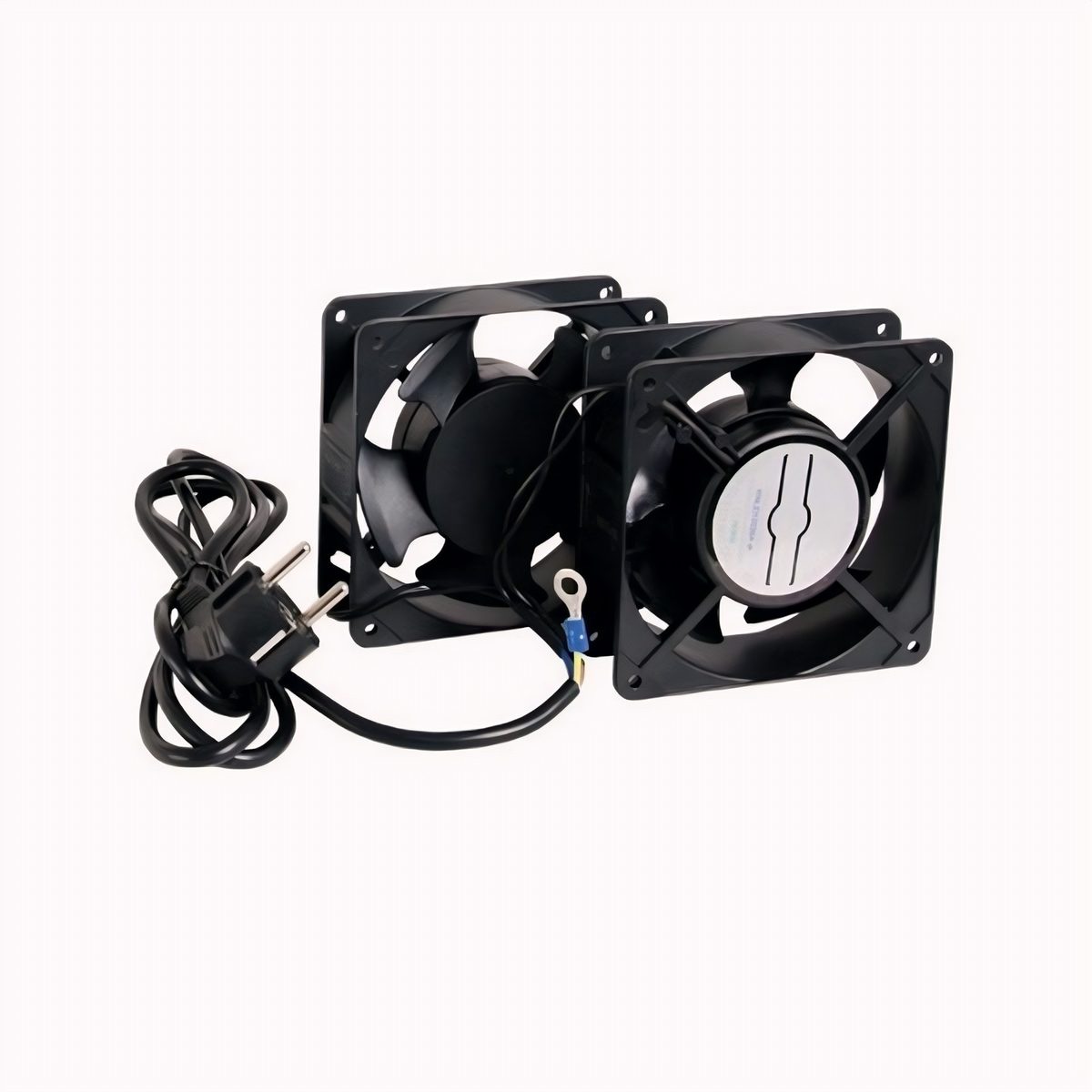 Pack De 2 Ventiladores Para Rack De Pared Con Enchufe