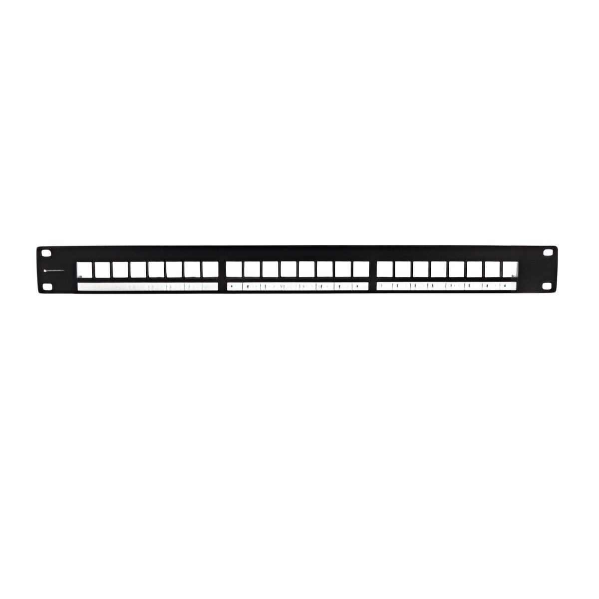 Patch Panel 24 Puertos Keystone 1U Para Rack 19"