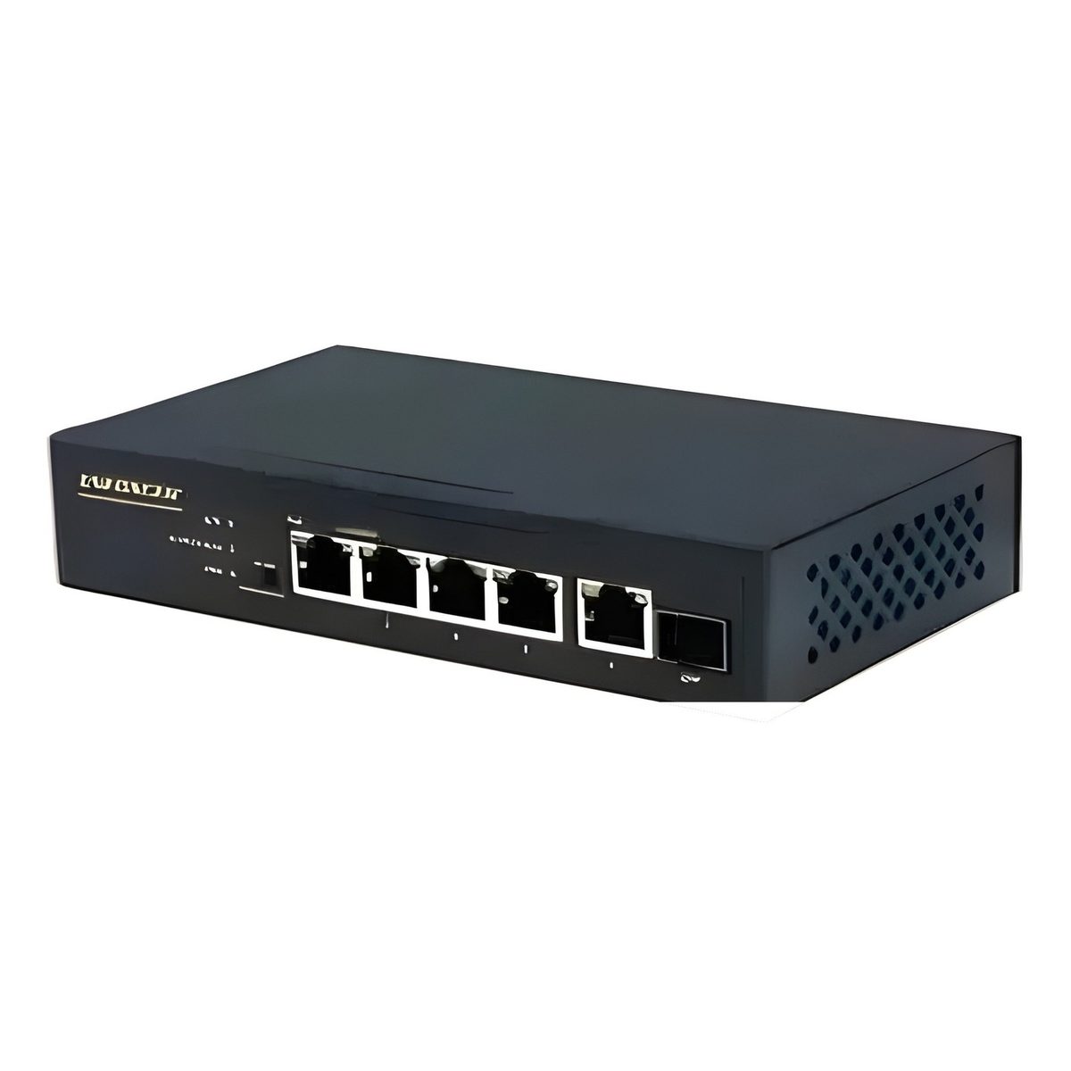 Switch PoE+ 4 Puertos Gigabit Con Uplink RJ45 Y SFP