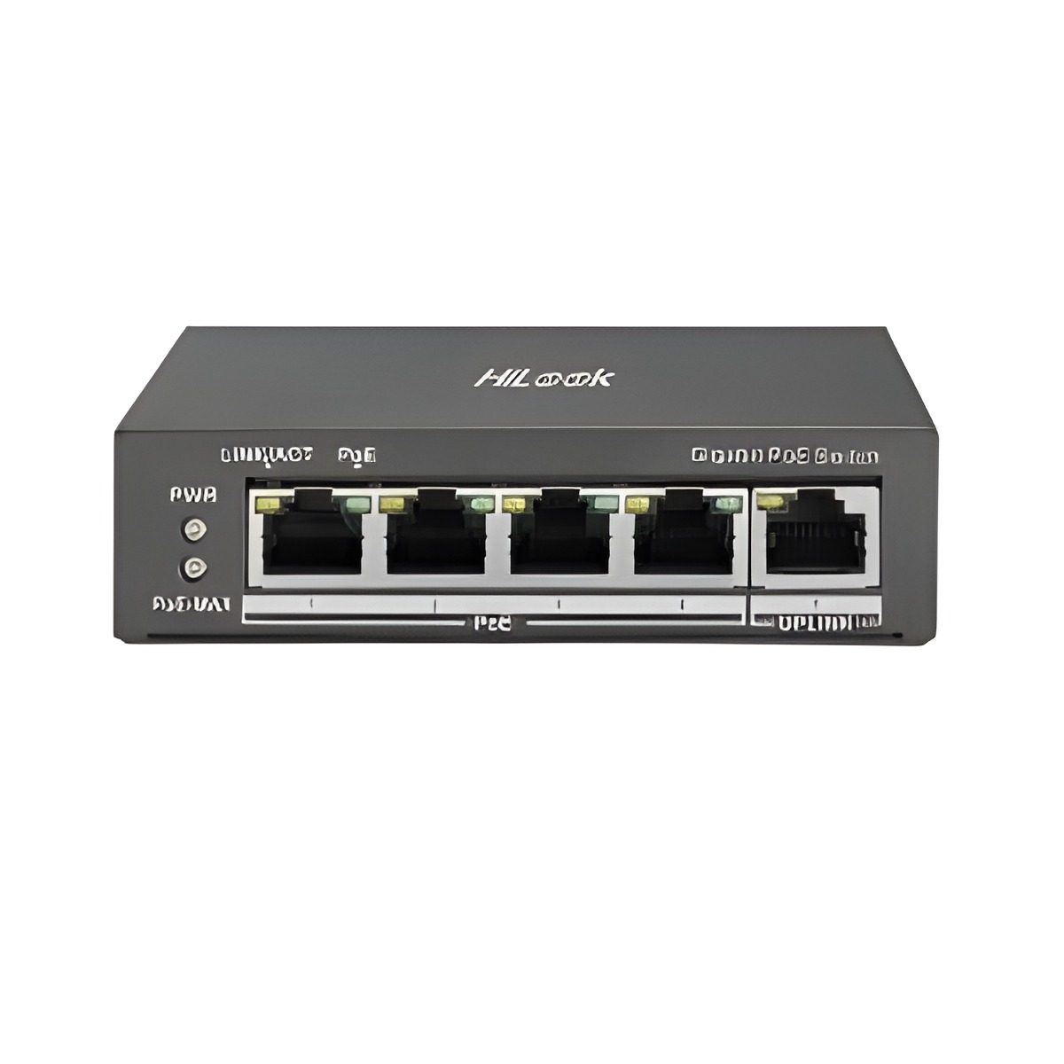 Switch No Administrable 5 Puertos Gigabit PoE+ Con 1 Uplink Gigabit