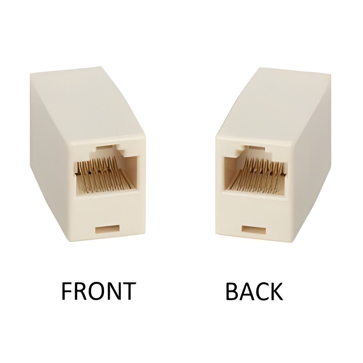 Conector Rj45 Hembra-Hembra Para Uso En Interior