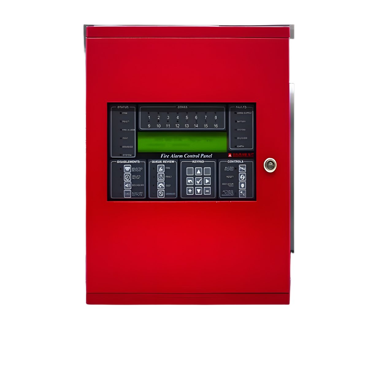 Panel De Incendio Analógico Direccionable Inalámbrico De 2 Lazos