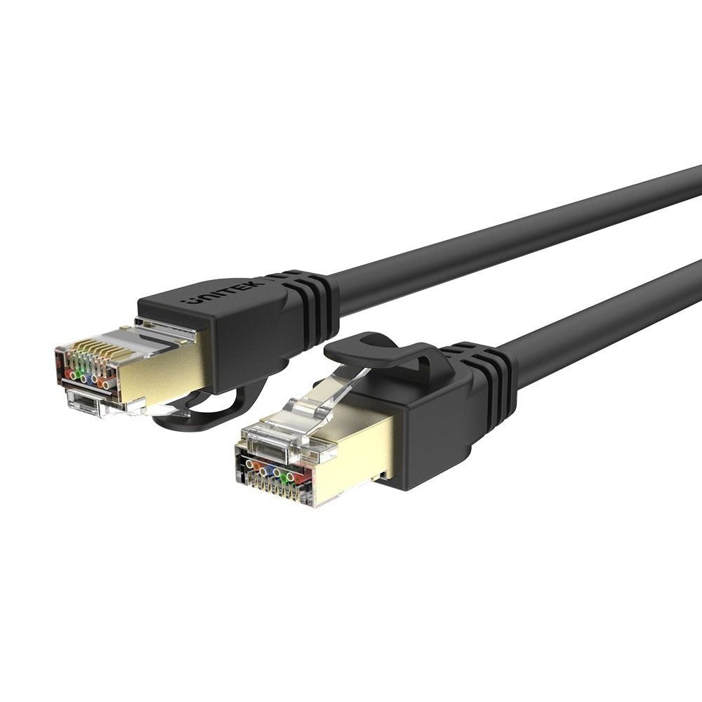 Cable Patch Cord Cat 7 SFTP 0.5 M Negro