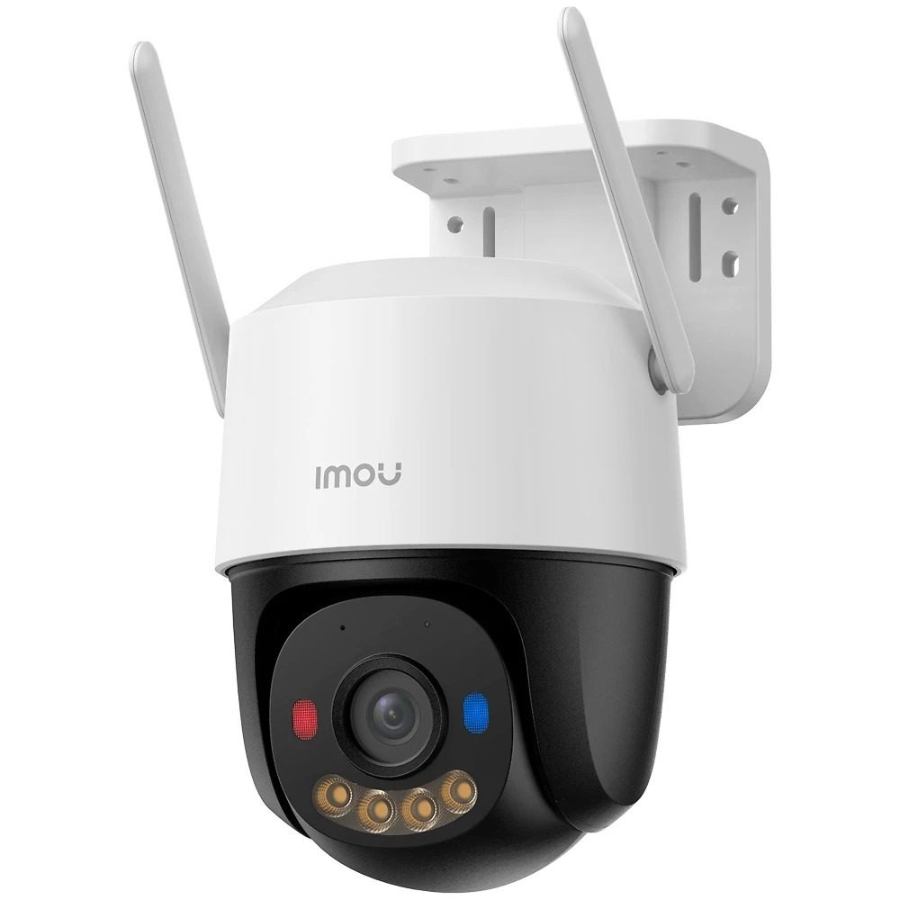 Cámara IP WiFi 5Mpx Lente Fija 3.6mm Infrarroja 30m Leds Blancos Autotracking