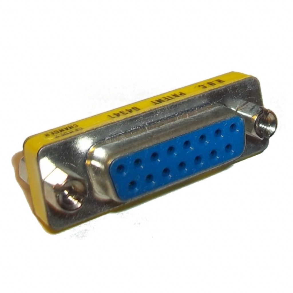 Adaptador Db15 Hembra A Hembra Caño Flexible Metálico 30 cm