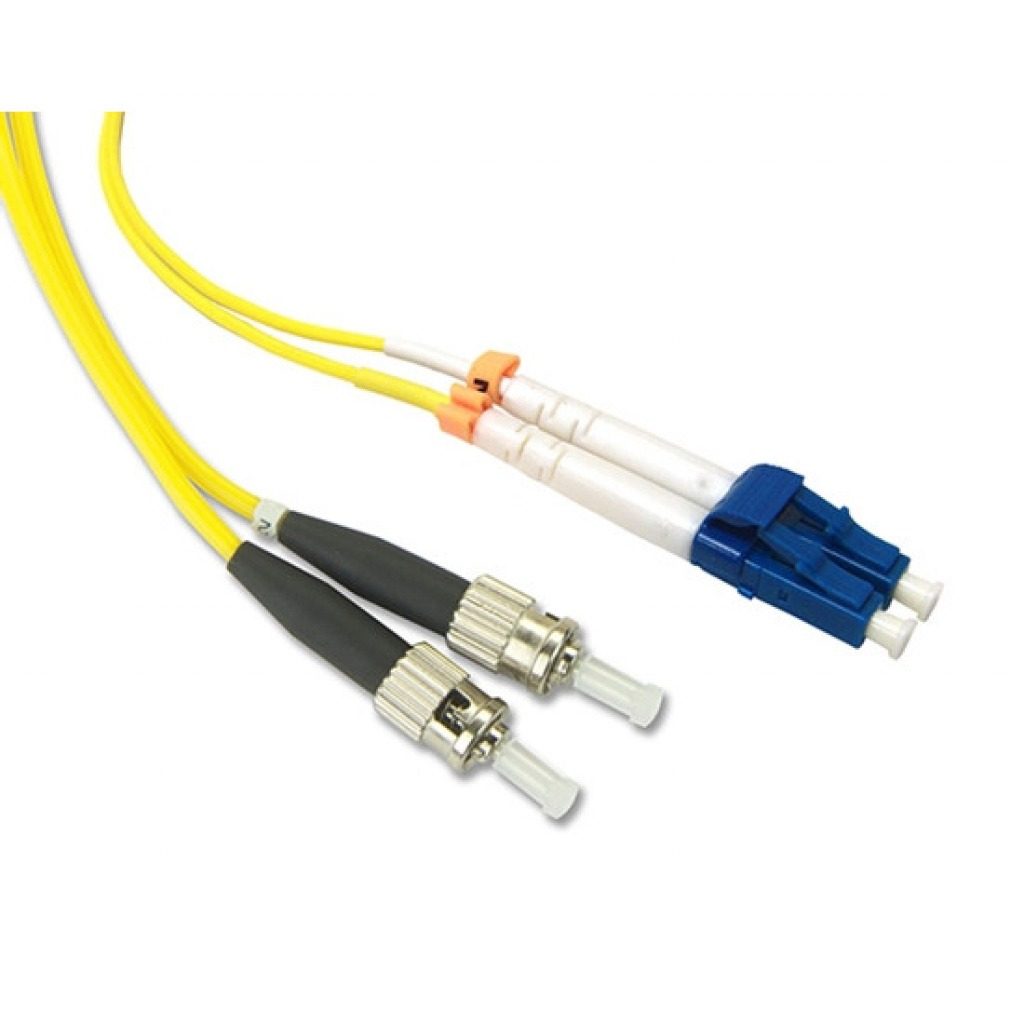 Patch Cord Fibra Óptica Duplex Monomodo LC/FC UPC 9/125 1m