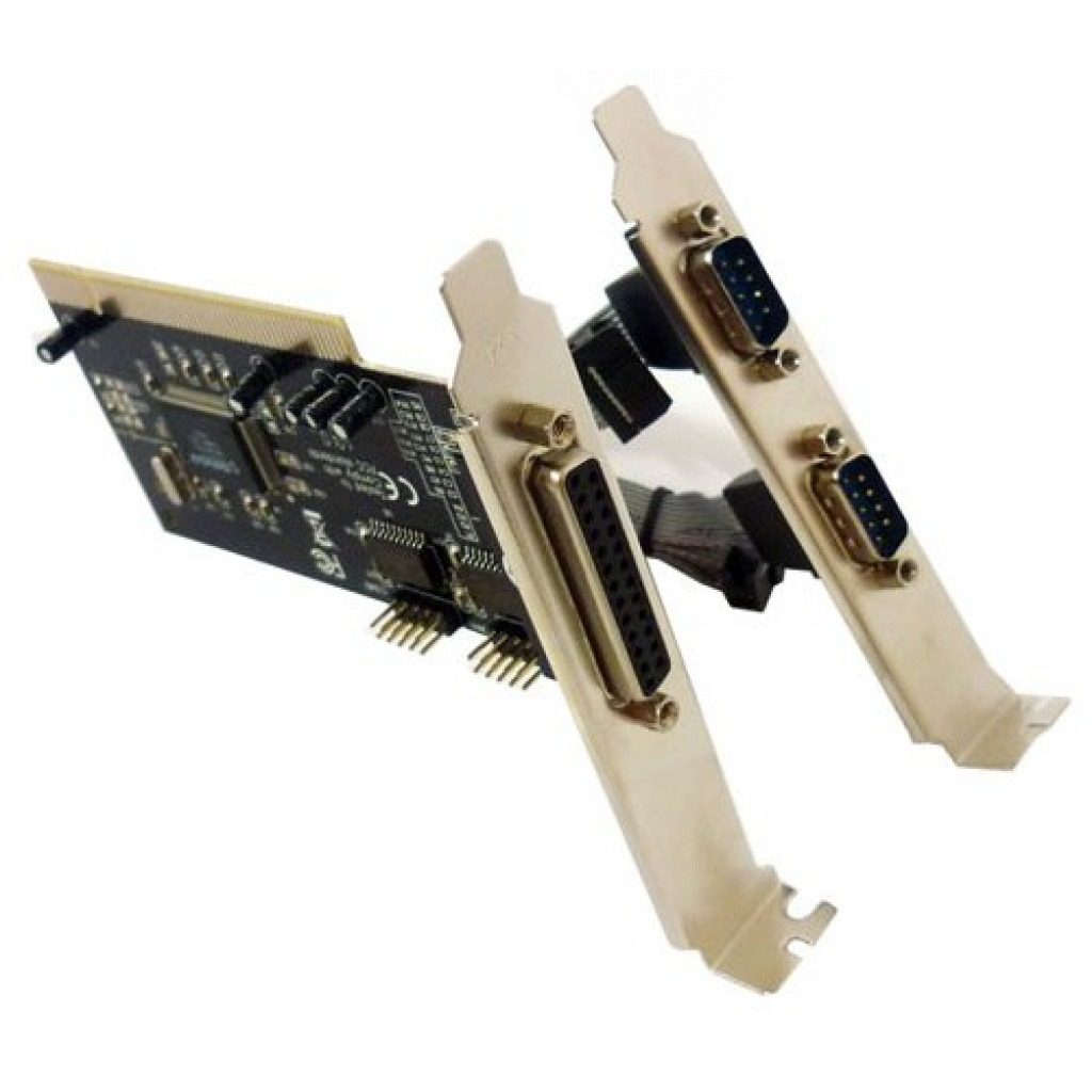 Tarjeta PCI Paralelo Con 2 Puertos Seriales