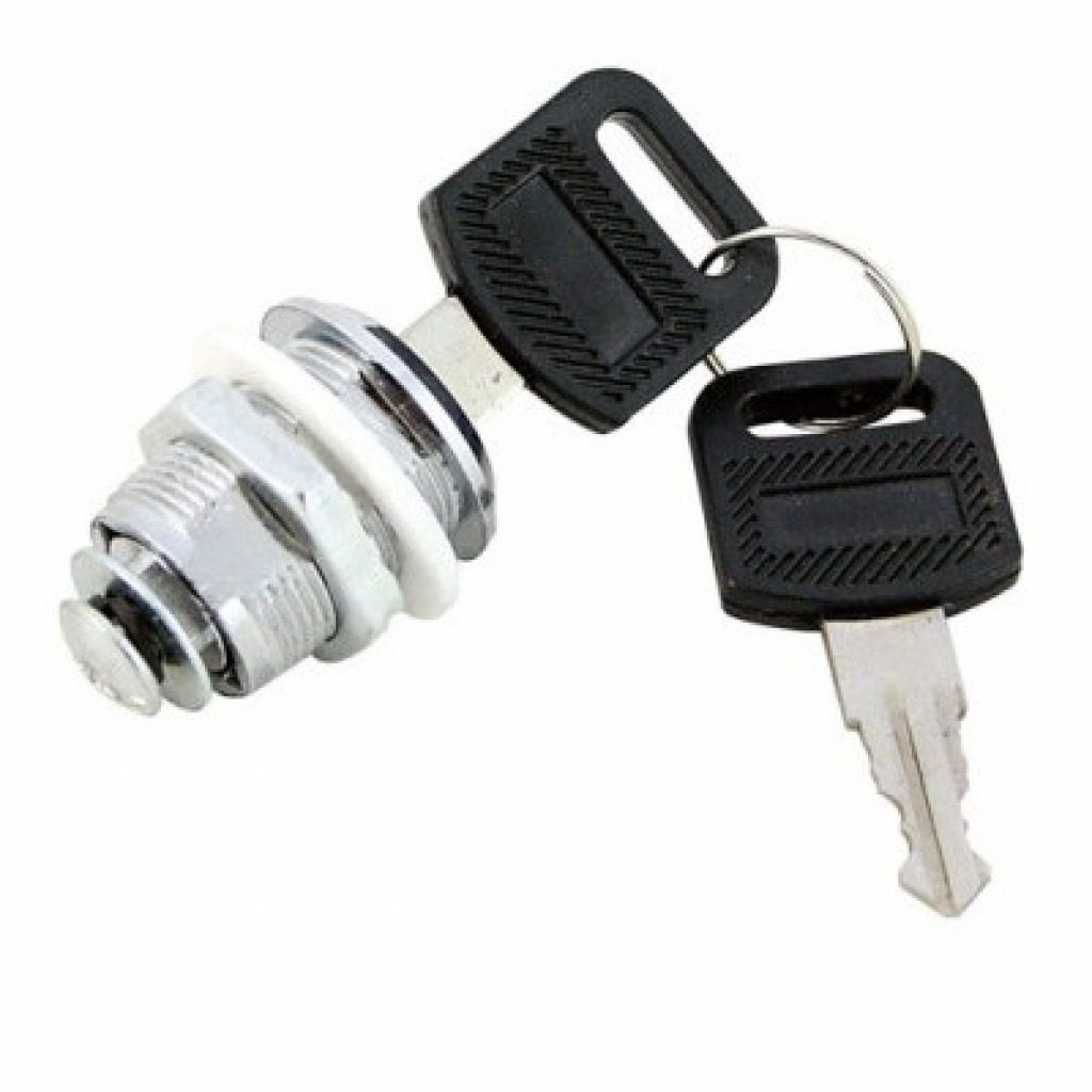 Cerradura De Tambor Para Lateral Y Puerta De Rack
