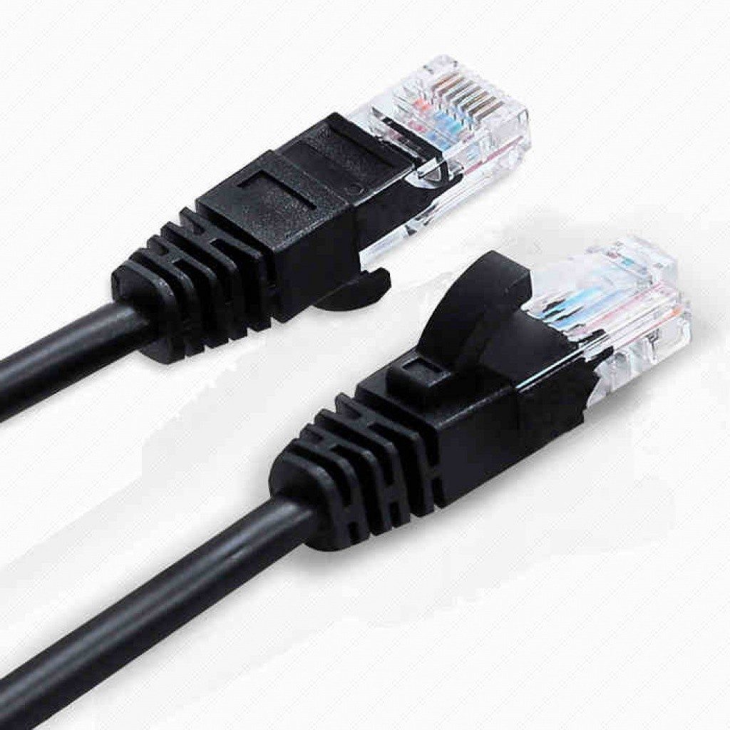 Patch Cord Cat6 1m Negro