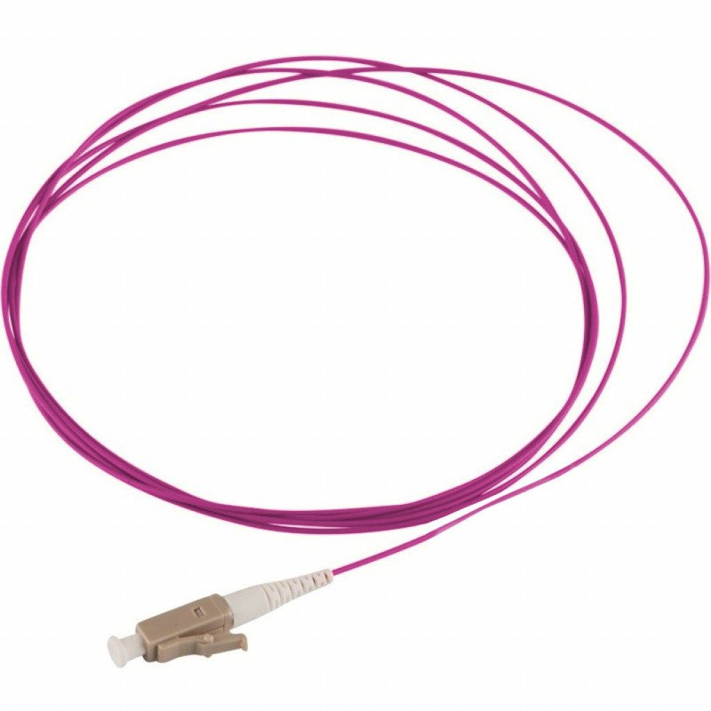 Pigtail Fibra Óptica Multimodo OM4 LC/UPC 50/125 LSZH
