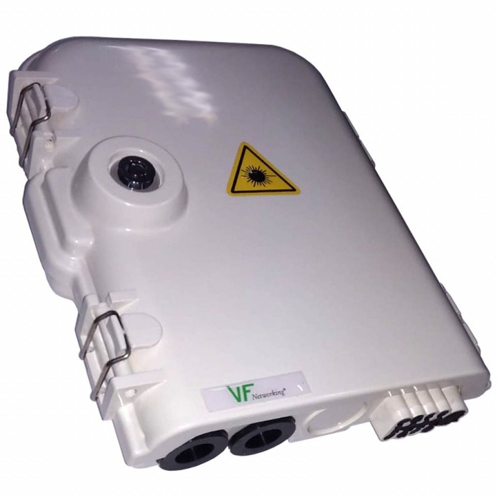 Caja Terminal Ftth 8 Hilos Exterior IP65 Preconectorizada