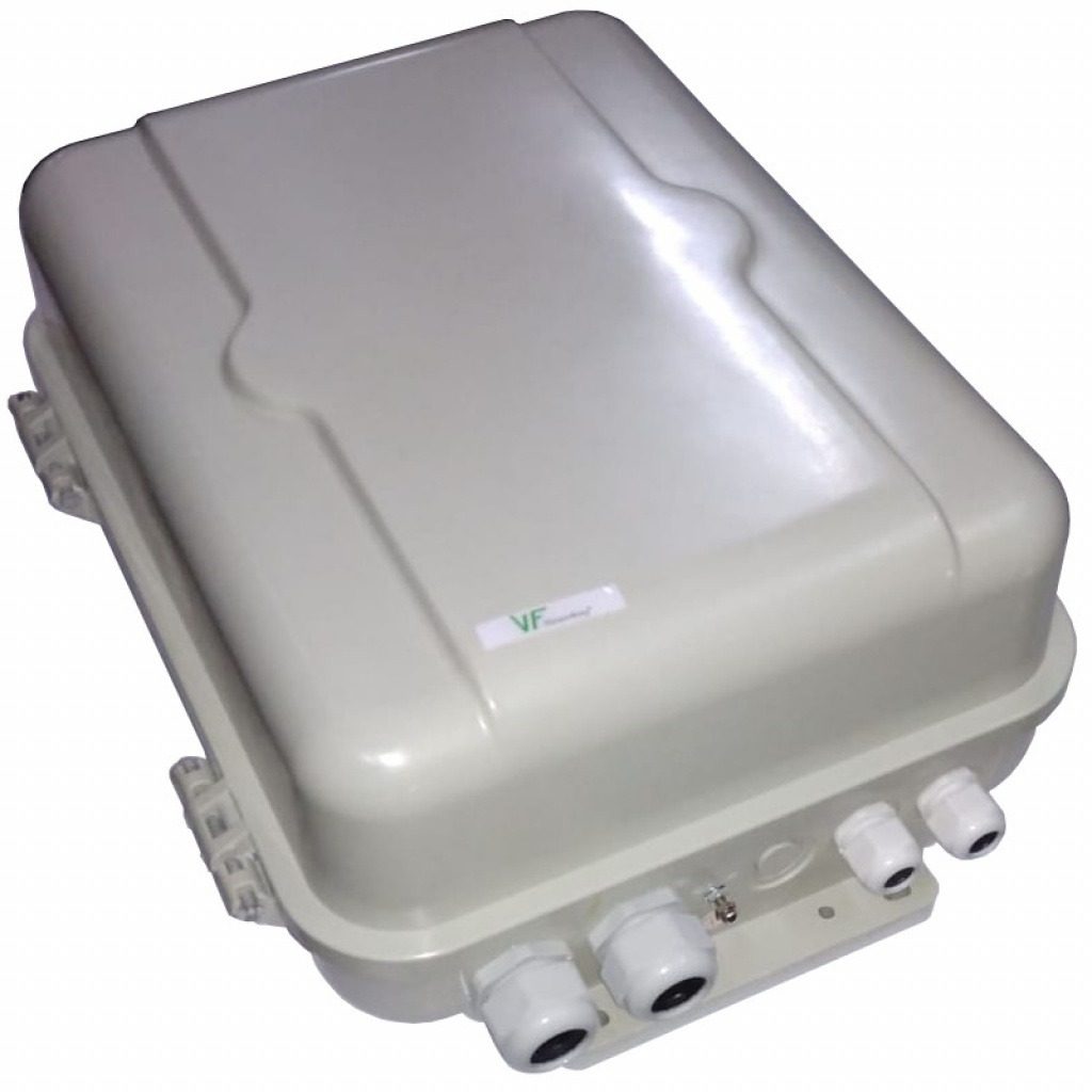 Caja Terminal Ftth 32 Hilos Exterior IP65 Preconectorizada