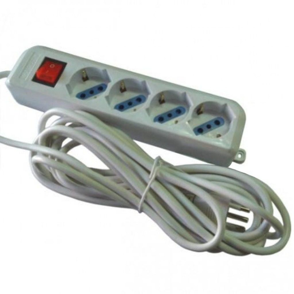 Zapatilla De Corriente Combinada 4 Tomas 5 M