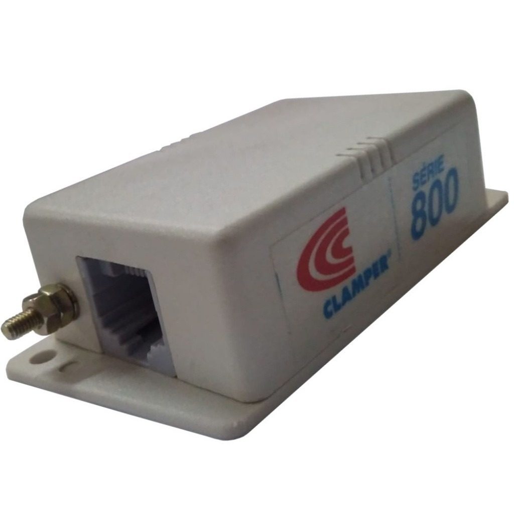 Protector De Sobretensión Ethernet Cat5e PoE RJ45