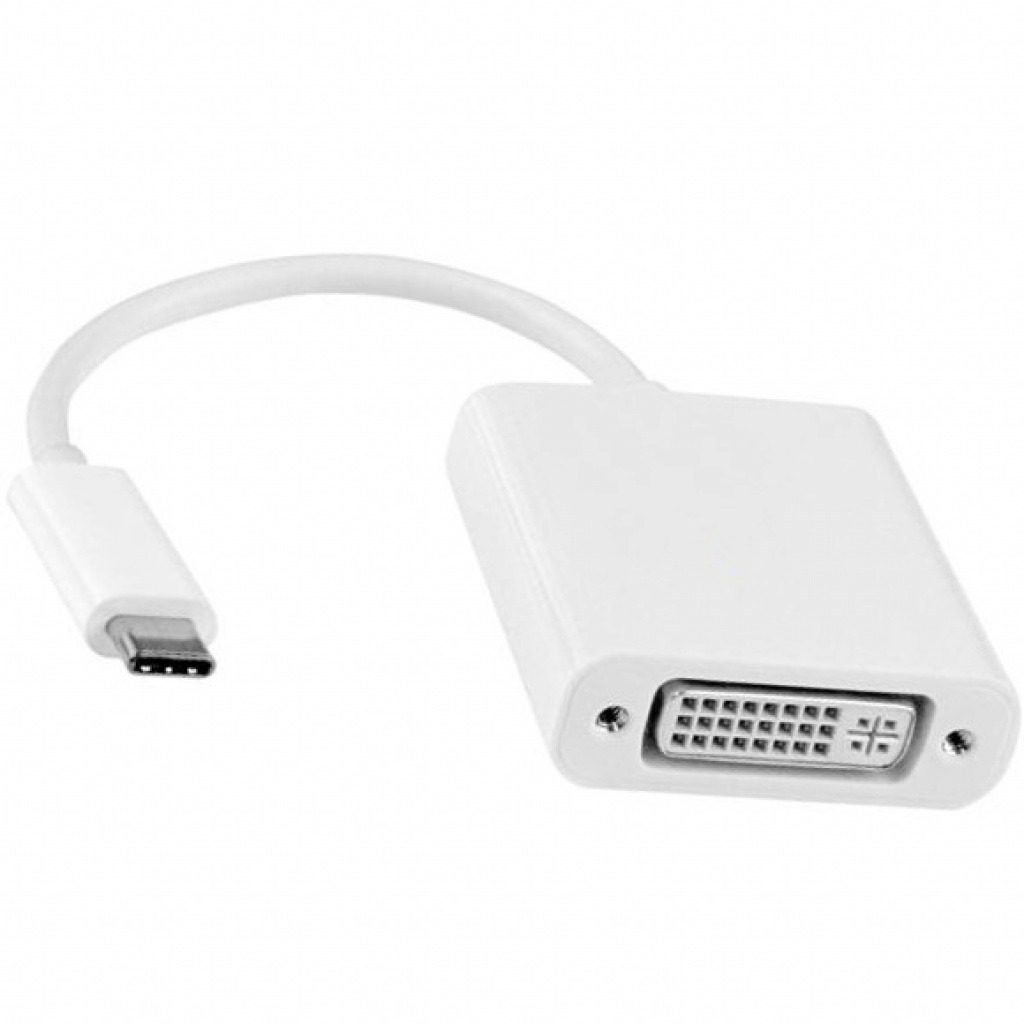 Adaptador De Video USB-C Macho A Dvi Hembra