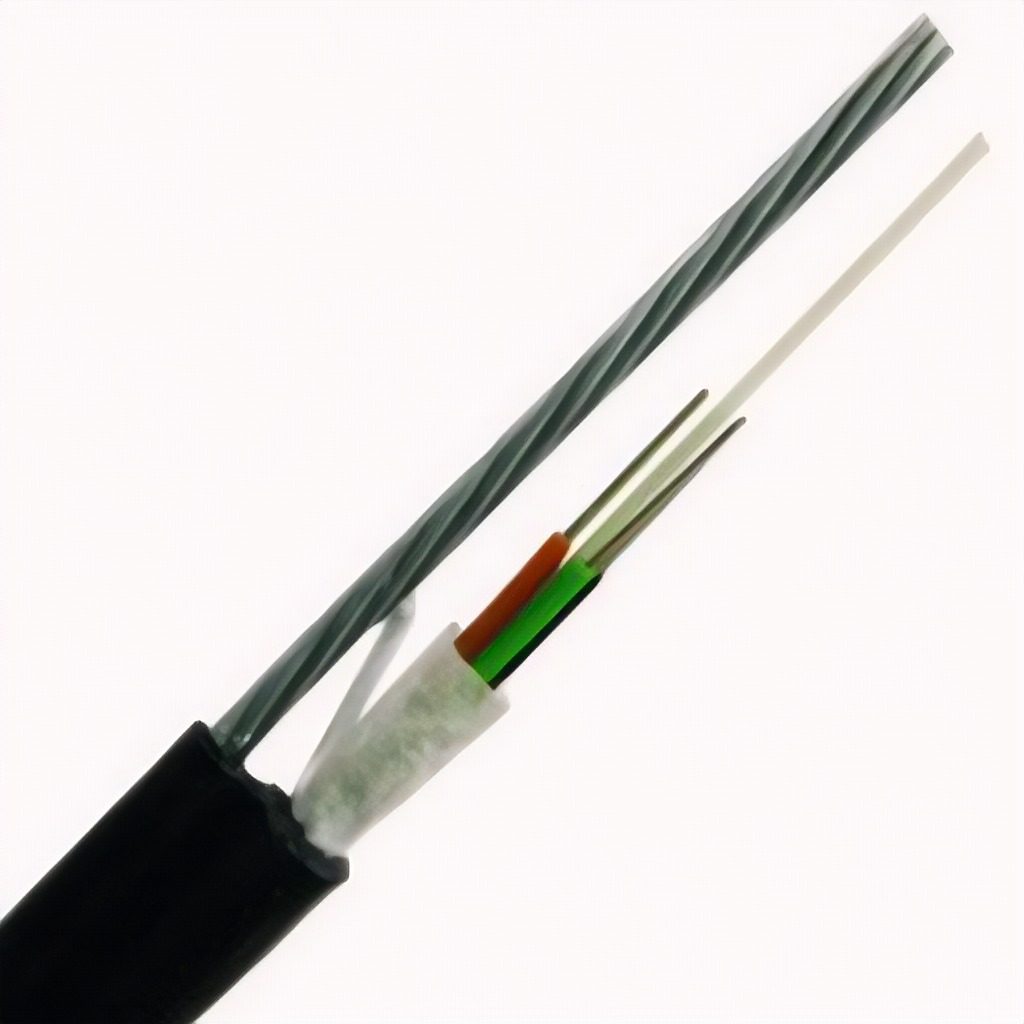 Cable De Fibra Óptica Monomodo 24 Hilos Adss Dieléctrico 100 M