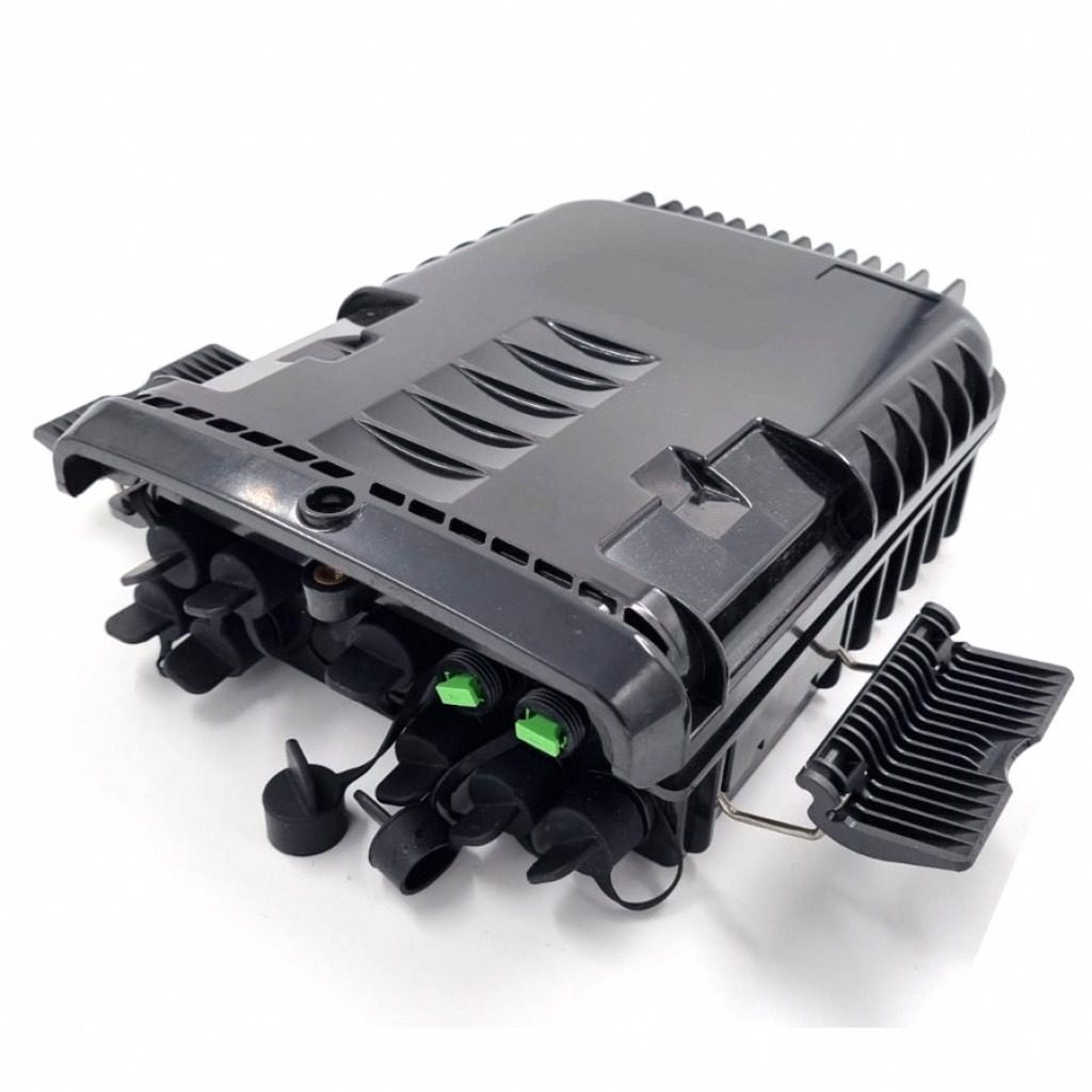 Caja Terminal Ftth 10 Hilos Exterior Con Splitter