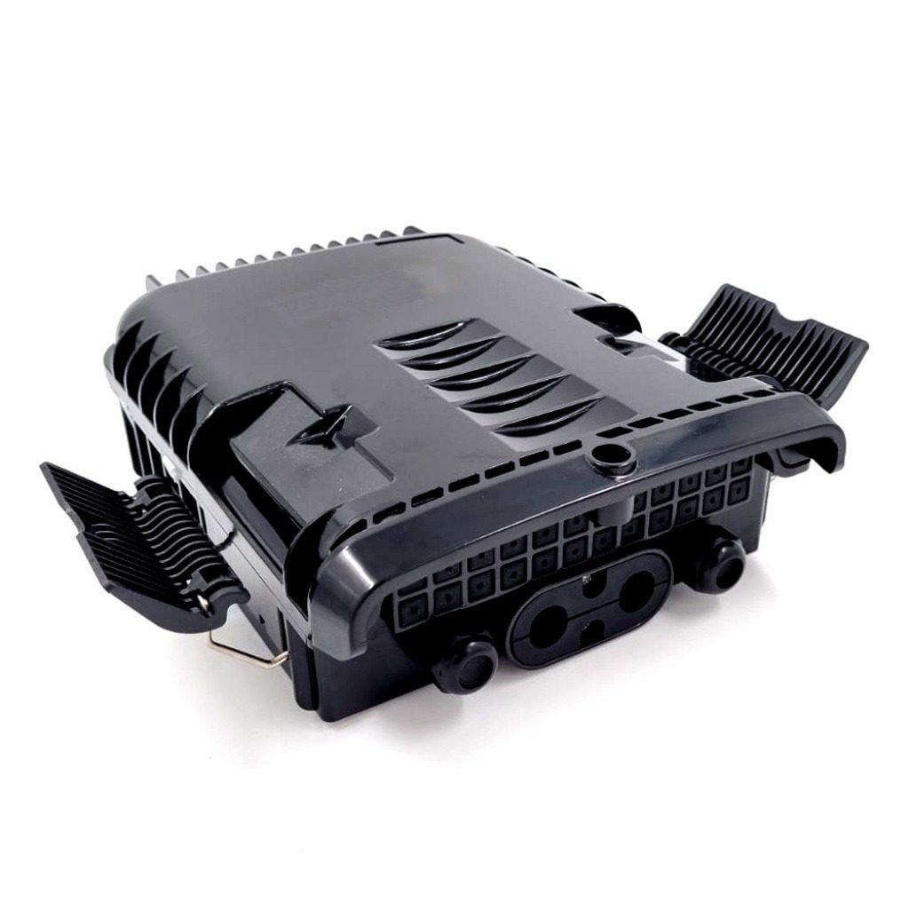 Caja Terminal Ftth 24 Hilos Exterior IP65 Preconectorizada