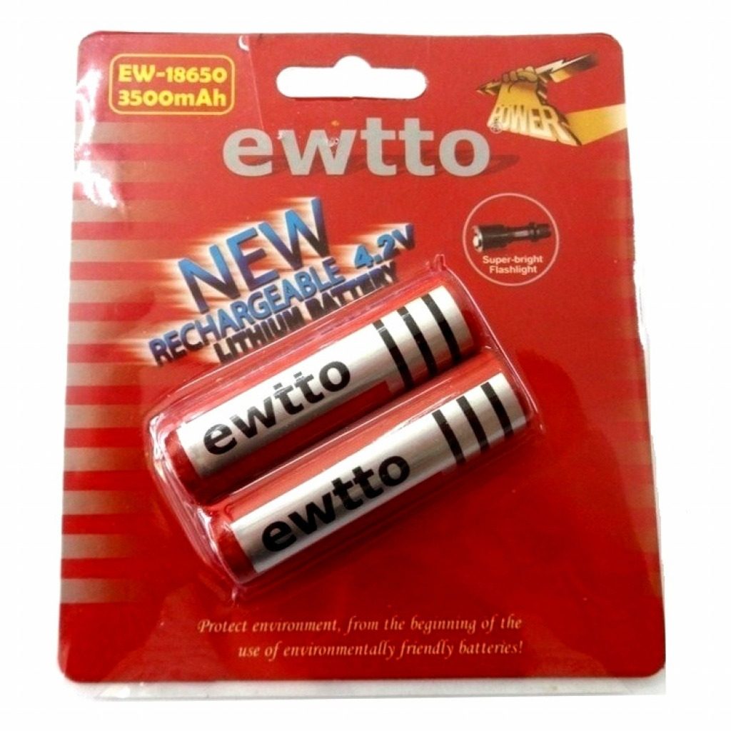Pack De 2 Pilas Recargables 4.2V 3500mAh