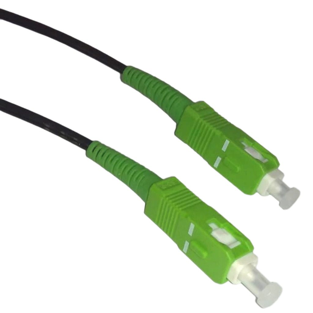 Cable Fibra Óptica Drop Simple Monomodo SC/SC APC 9/125 15 M
