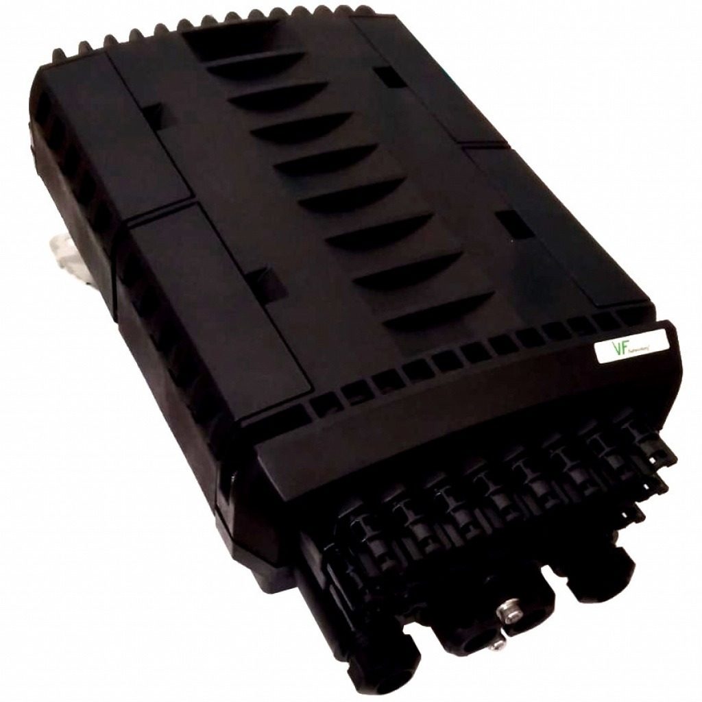 Caja De Empalme Fibra Óptica 24 Hilos Exterior IP68