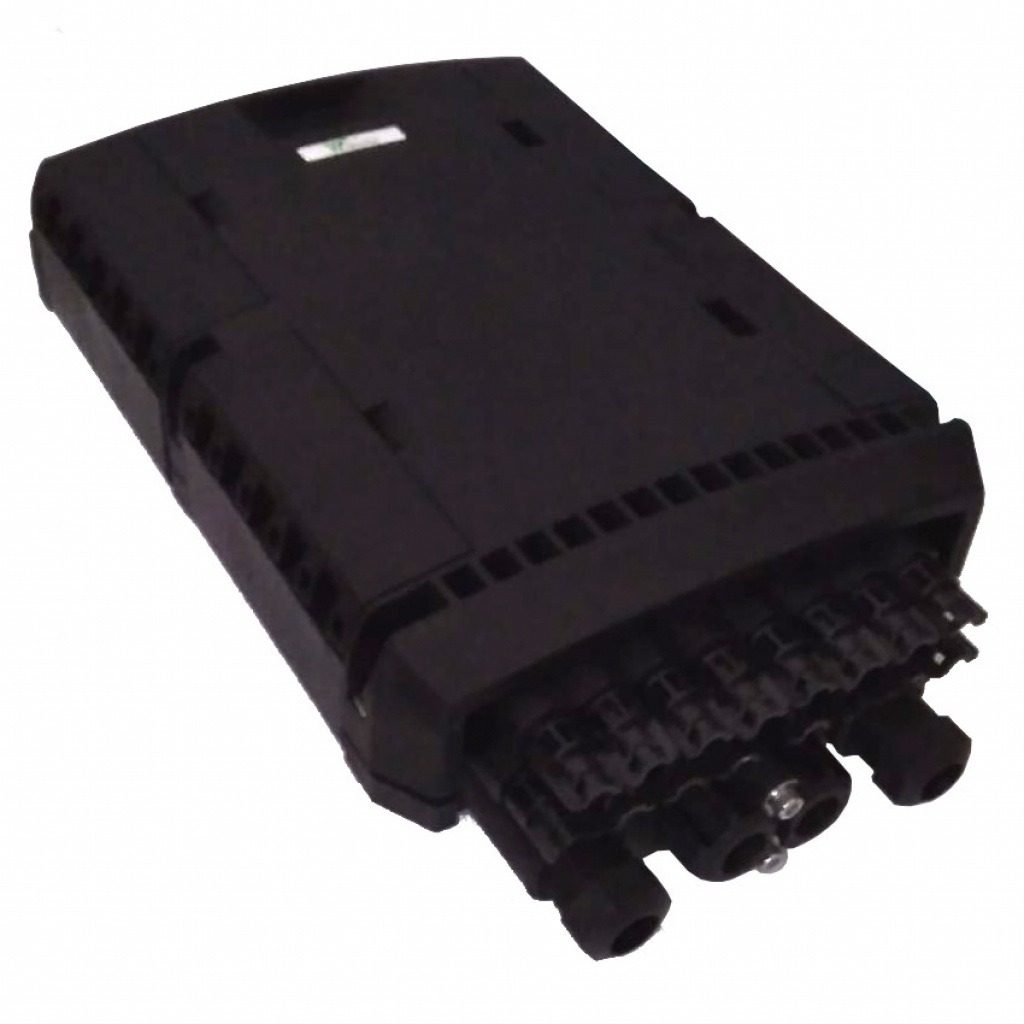 Caja Terminal Ftth 16 Hilos Exterior IP65 Preconectorizada