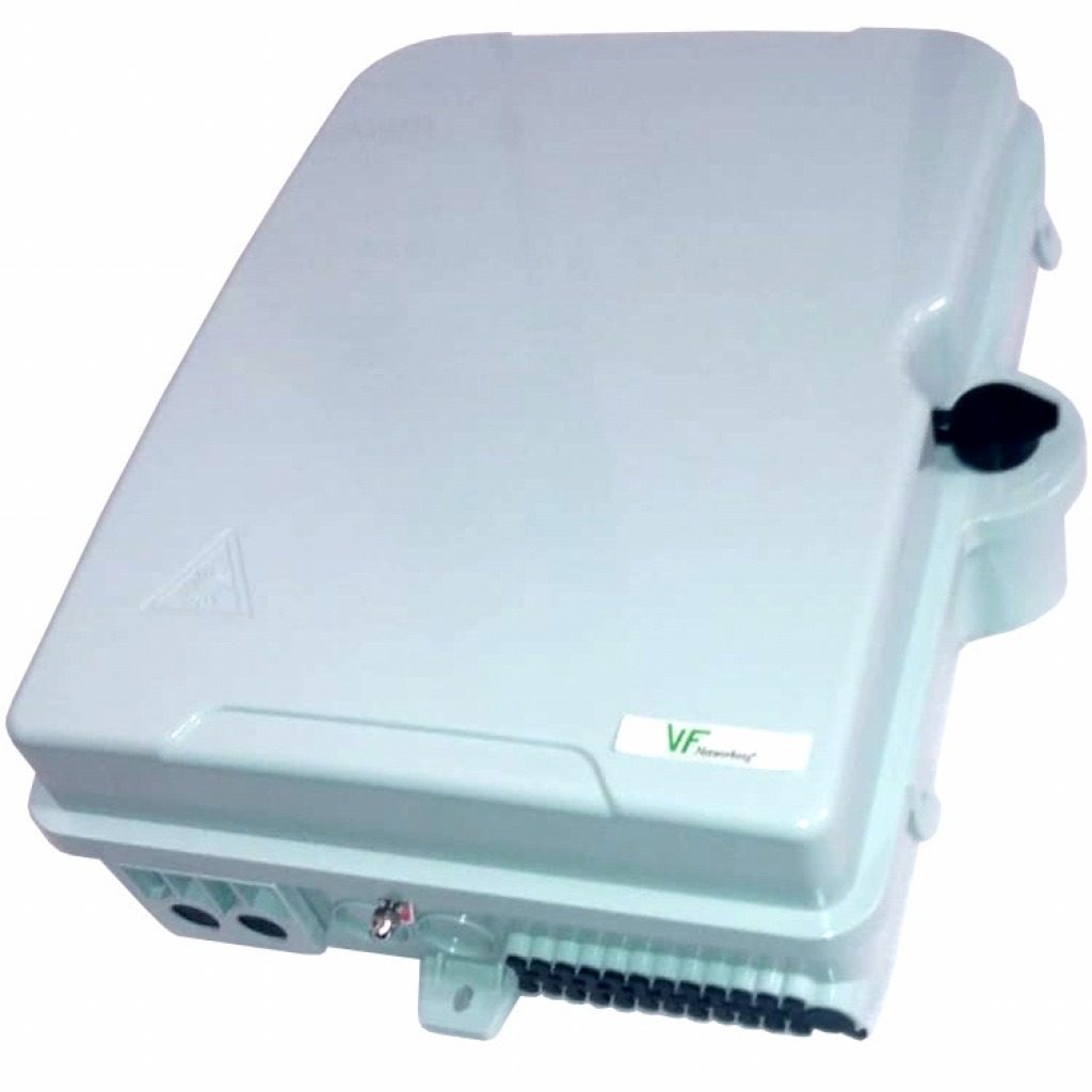 Caja Plástica Para Fibra Óptica Ftth 24 Hilos