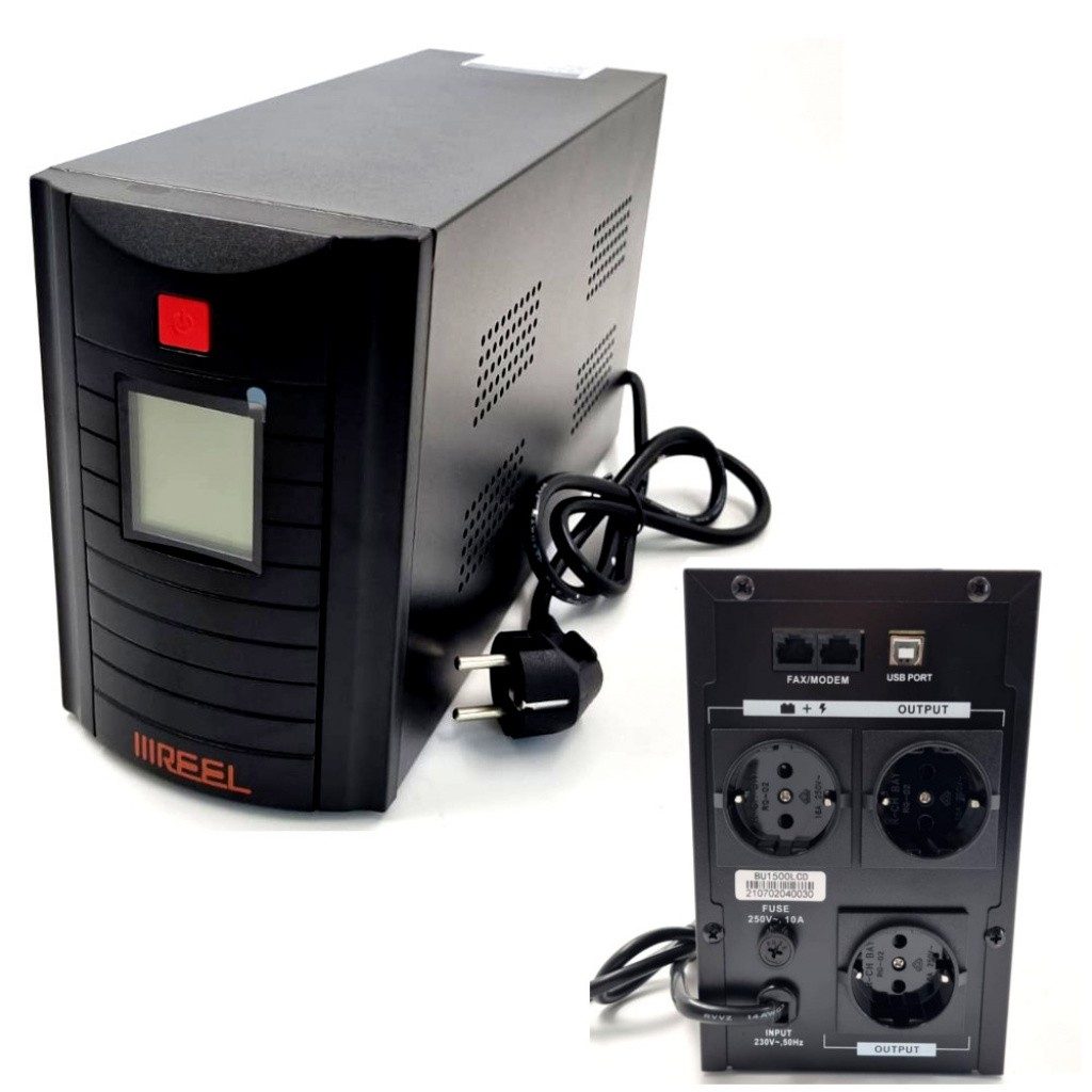UPS Interactivo 1500VA Con Avr Y LCD