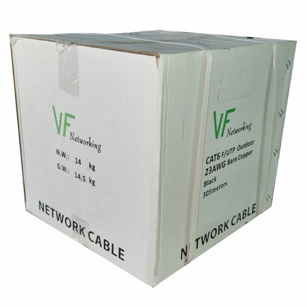 Bobina De Cable De Red Cat6 F/UTP Exterior 305 M