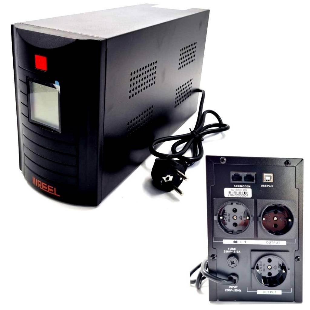UPS Interactivo 1000VA Con Avr Y LCD