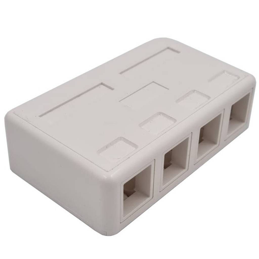 Caja Exterior Cuadruple Ethernet