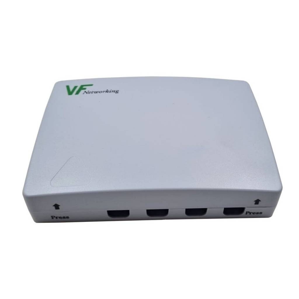 Caja De Empalme Fibra Óptica 4 Hilos Gris