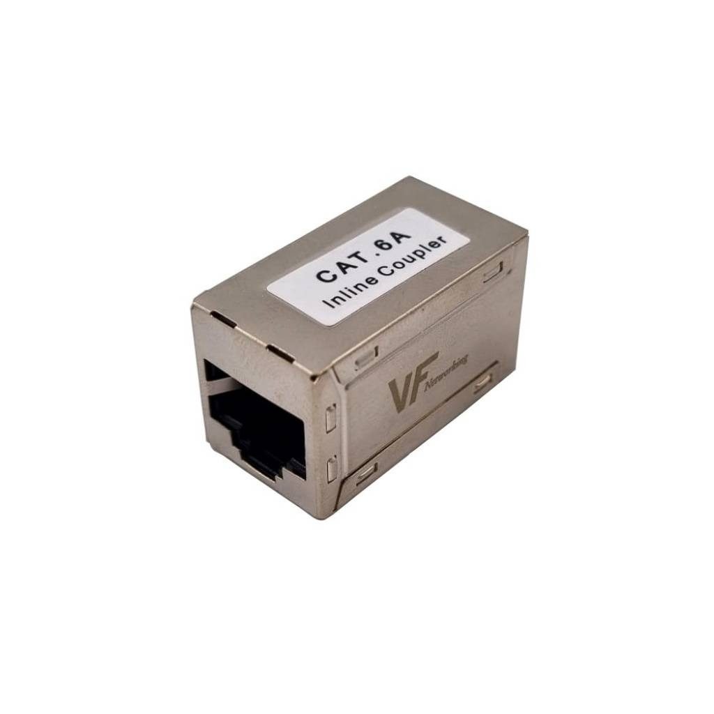 Adaptador RJ45 Blindado Cat6A H/H