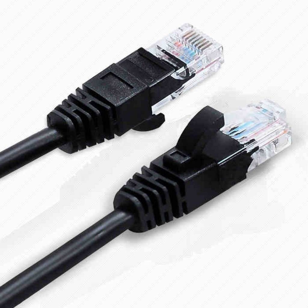 Patch Cord Cat6 1m Negro