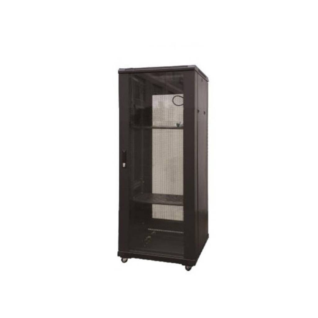 Rack De Piso 24U 600x600x1250 mm Para Hiperventiladas Negro