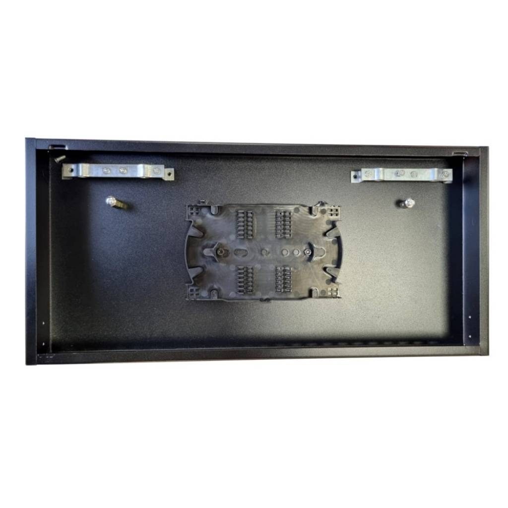 Caja Metálica Para Fibra Óptica 24 Hilos Sc 19"