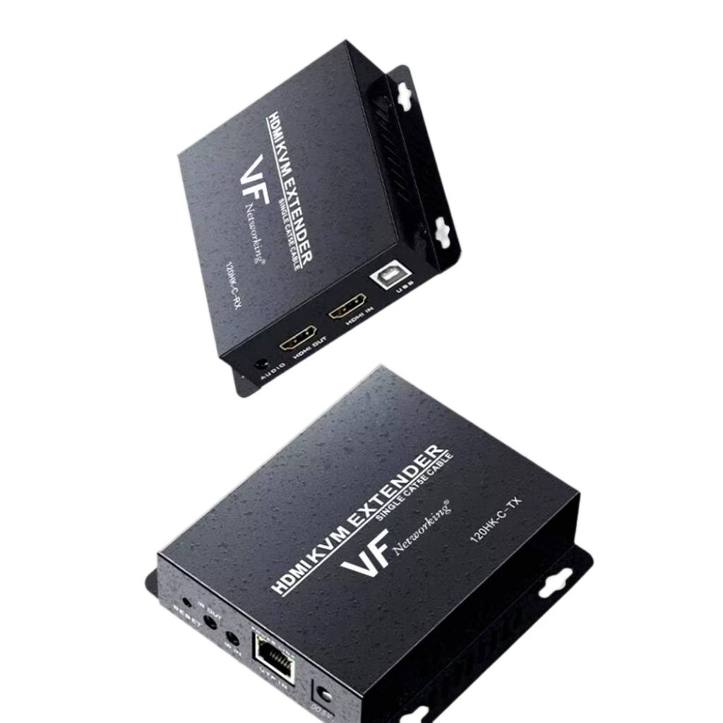 Extensor Kvm HDMI 2.0 Por Cat5e/6 Hasta 100 M 4K 60Hz Con USB