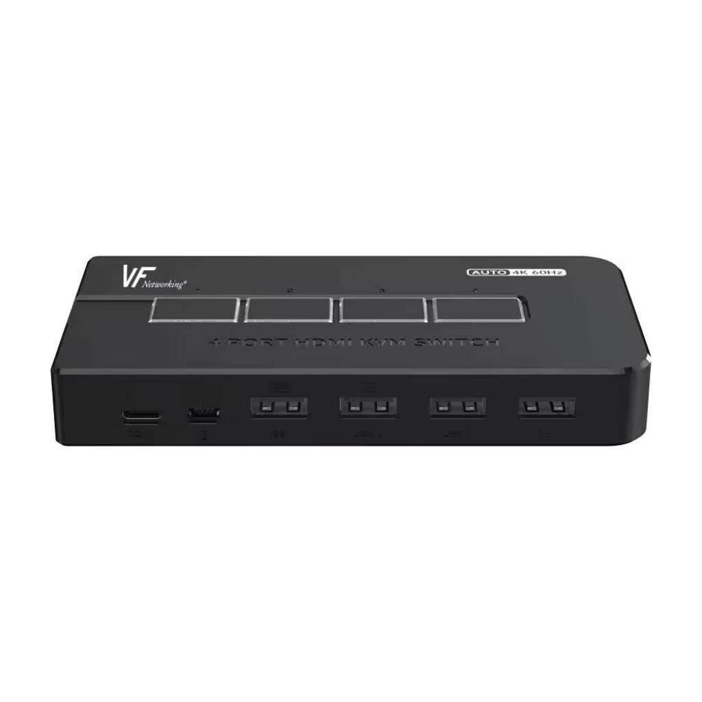 Switch Kvm 4 Puertos HDMI 4K 60Hz