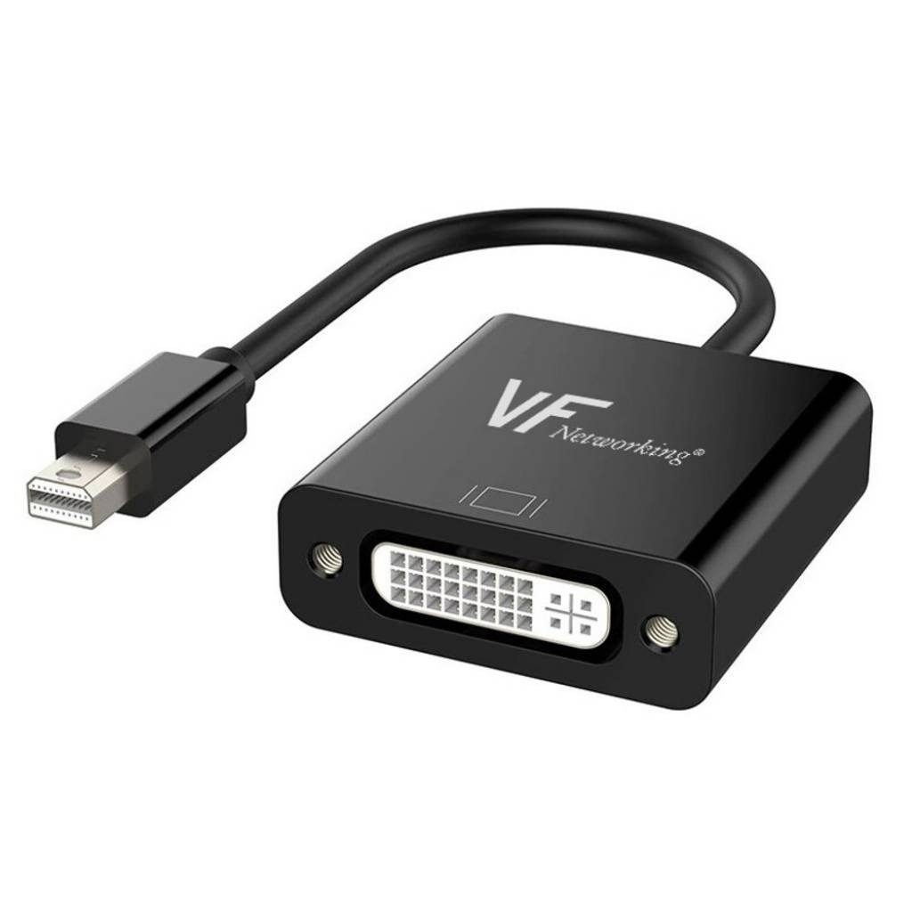 Adaptador De Video Mini Dp Macho A Dvi Hembra