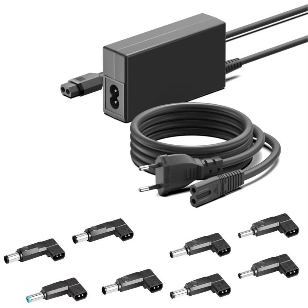 Cargador De Notebook 65W 220V 8 Punteros